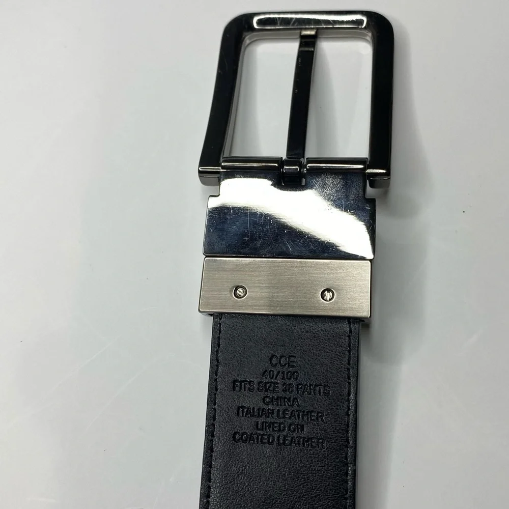 Kenneth Cole Men's Two-In-One Reversible Belt